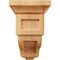Ekena Millwork 3 1/2"W x 3 3/4"D x 6"H Mini Reyes Wood Corbel, Red Oak CORW03X03X06RYRO - alternate 2